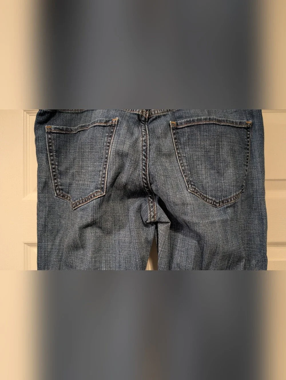 Banana Republic Premium Denim Men's 30x27 Cotton Blend Blue Jeans cthny